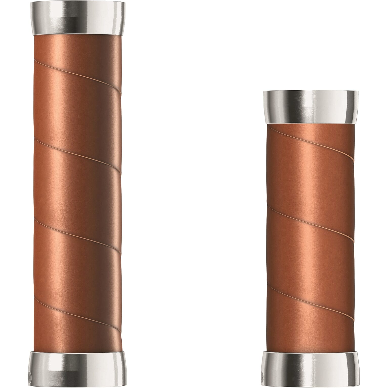 Brooks handvatten Slender Leather grips 100/130mm honey - Image 3