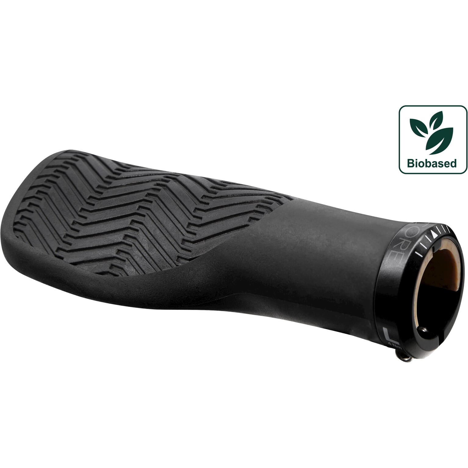 Herrmans handvatten Nucore Grip town wave 130mm zwart - Image 3