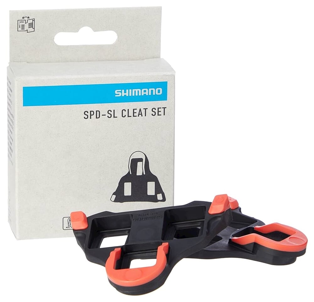 Shimano schoenplaatjes SM-SH10 SPD-SL rood - Image 2