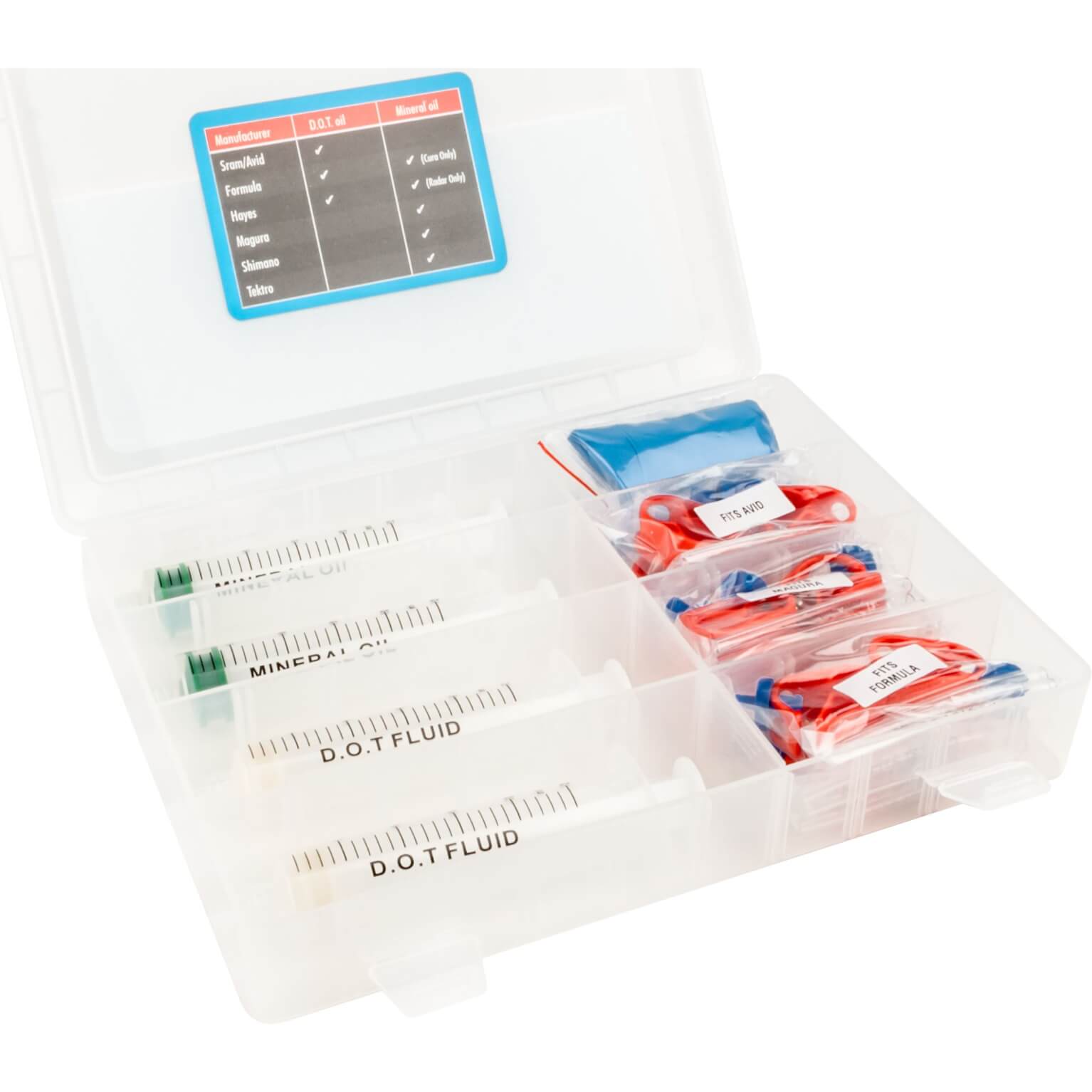 Elvedes rep set hydro rem, Bleeding kit / ontluchtings kit