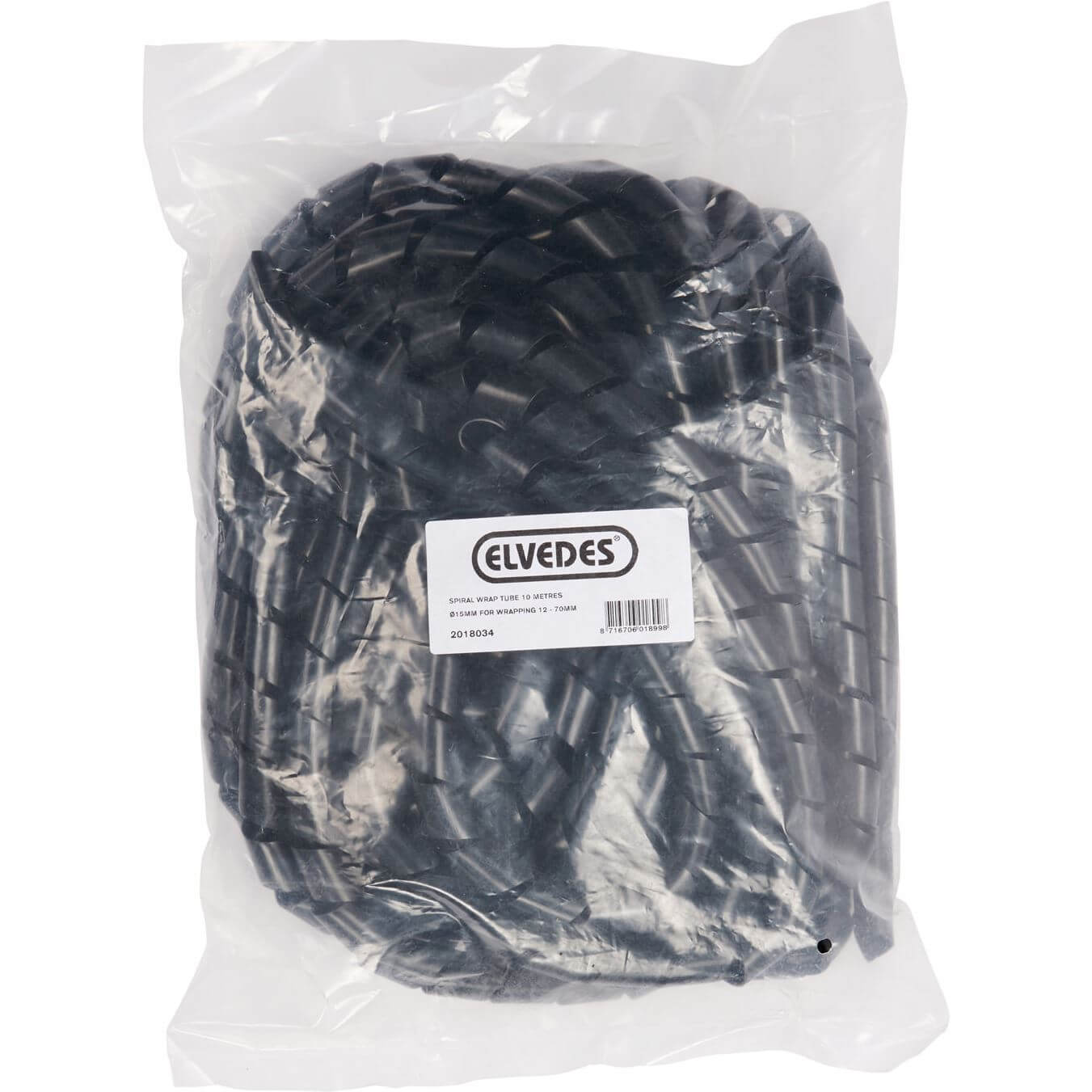 Elvedes spiraalwikkelslang 15mm 10mtr