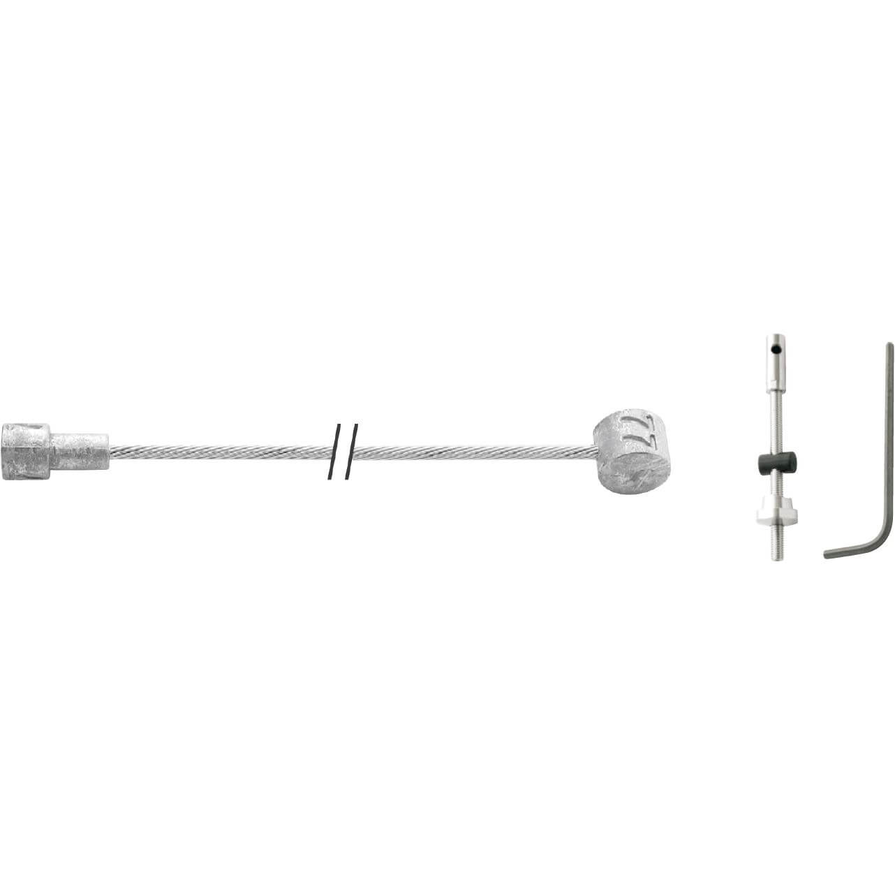 Elvedes rem binnenkabel rvs 2 nippels +inbus draadeind - Image 3