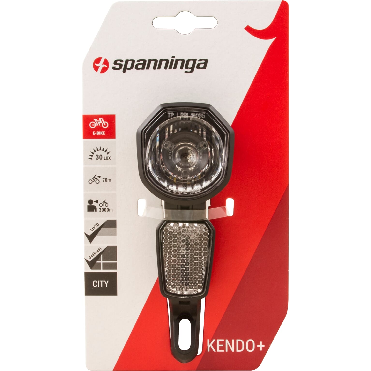 Spanninga koplamp Kendo XE + 6-36v E-bike 30 lux - Image 2