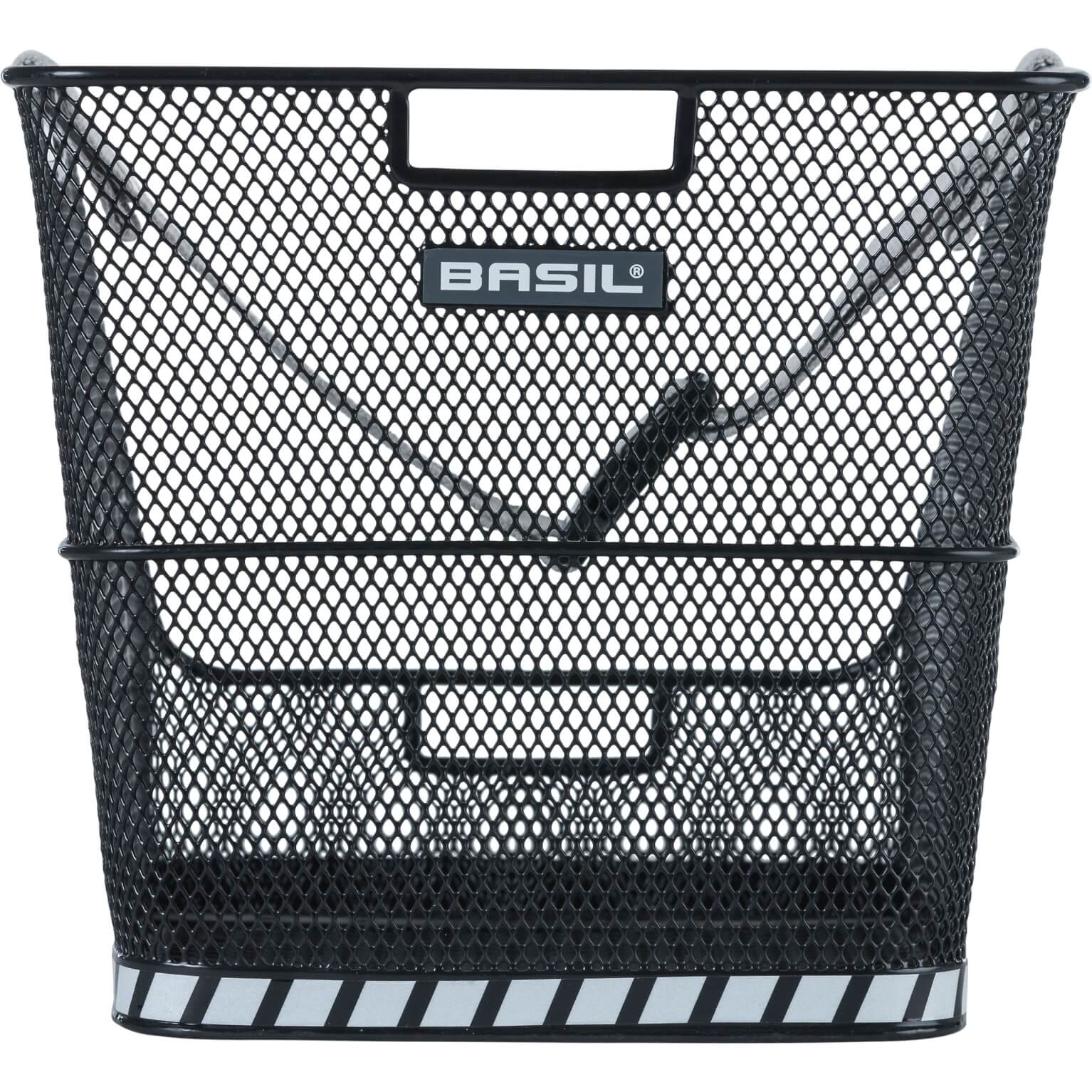 Basil mand Class staal 30L zwart 37,5x27x30,5cm - Image 2
