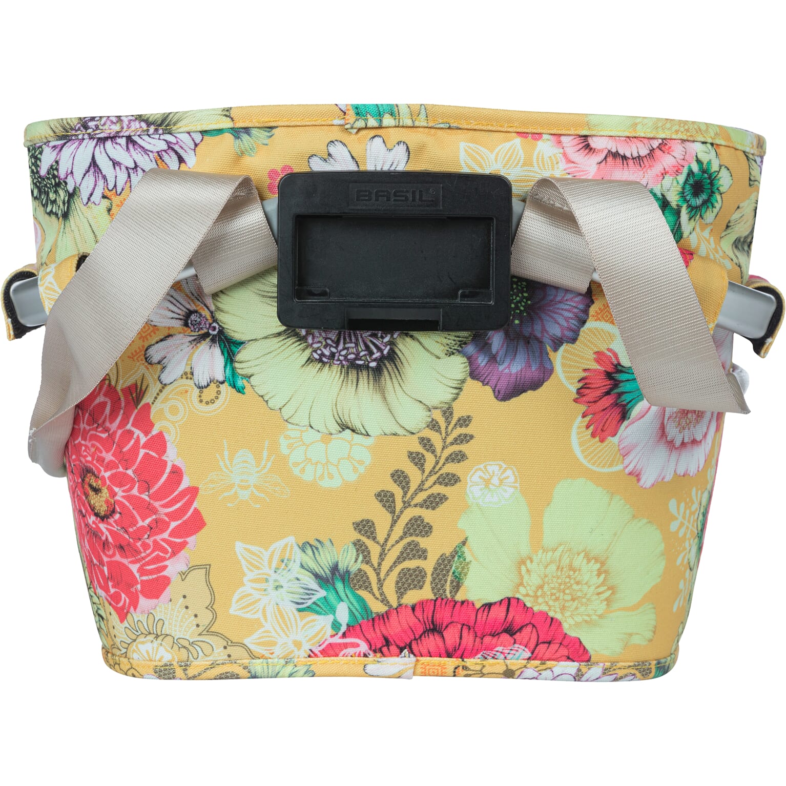 Basil mand front Bloom Field Carry All KF 15L yellow - Image 3
