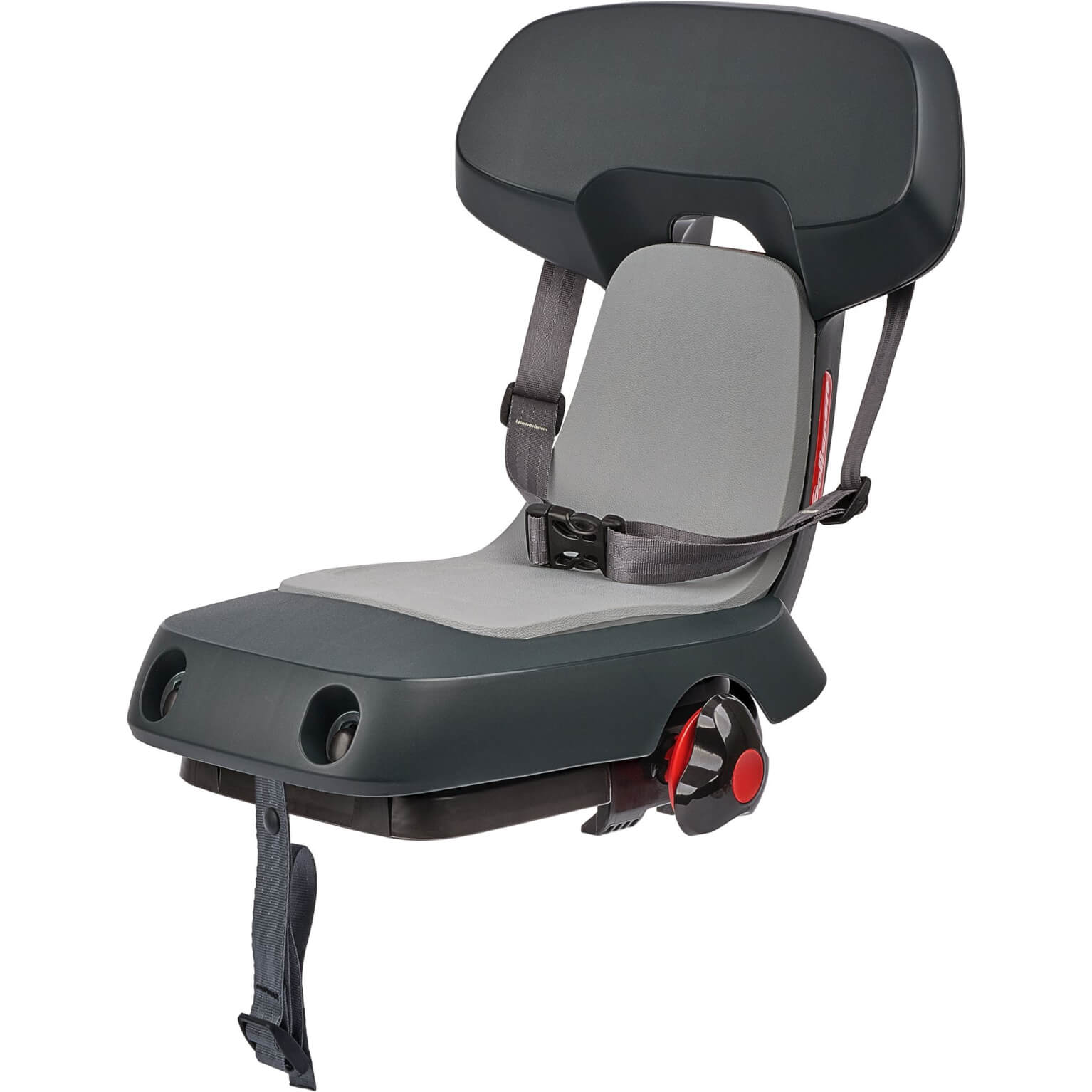 Polisport achterzitje Guppy Junior Light dark grey
