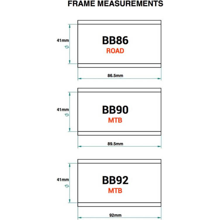 Praxis trapas adapter M24 Sram GPX BB86 BB90 BB92 Road/MTB - Image 2