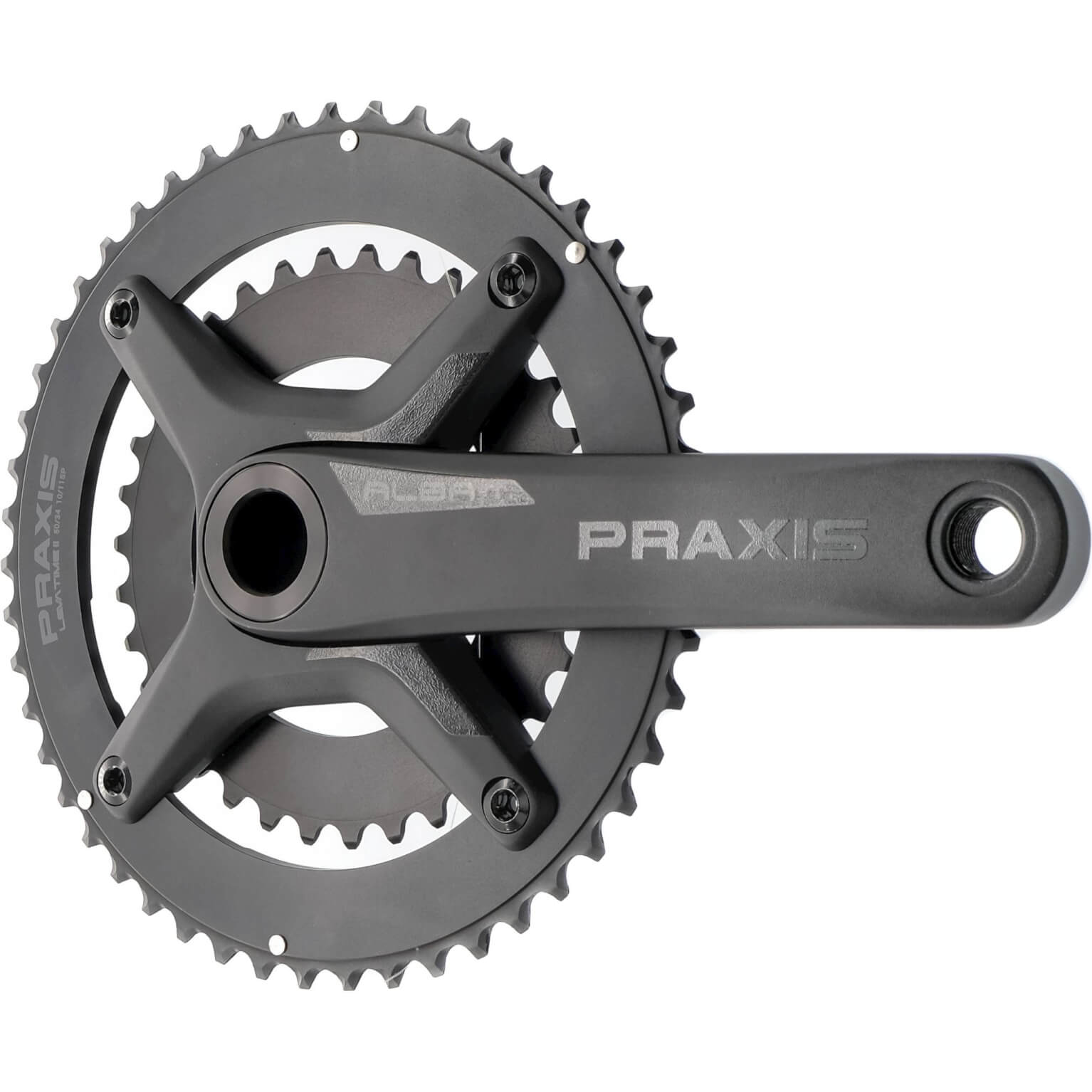 Praxis crankstel Alba M30 DM X-spider 172.5 52/36T - Image 2