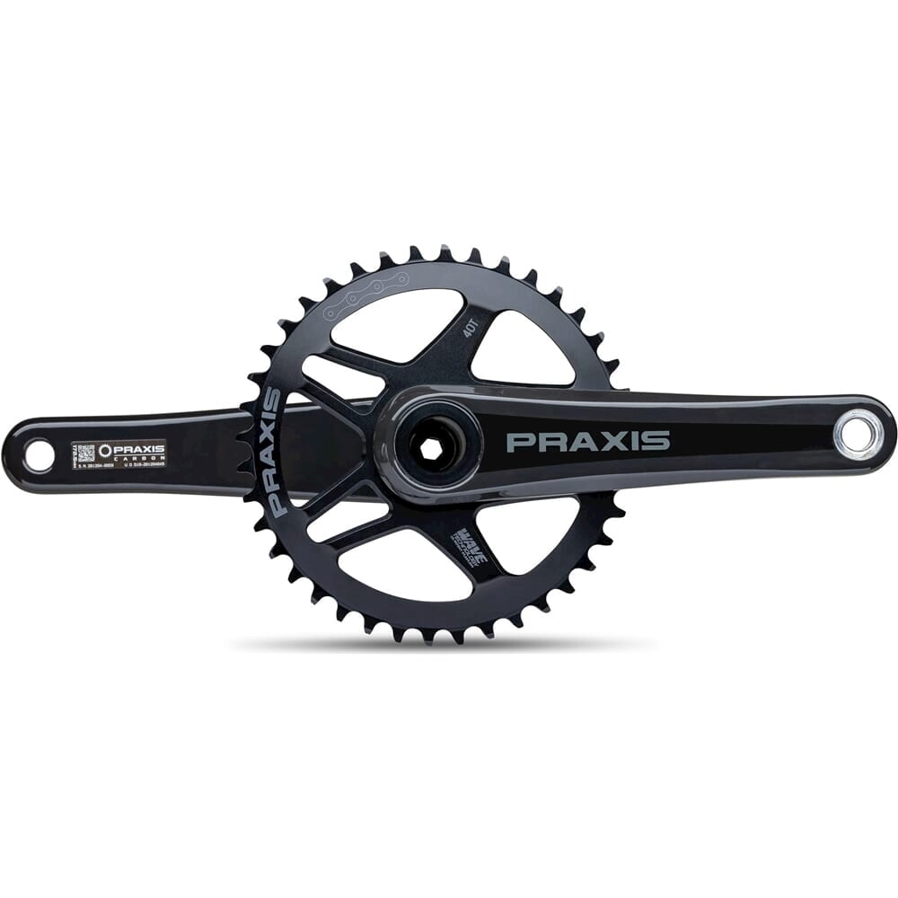 Praxis crankstel Zayante carbon M30 165 42T