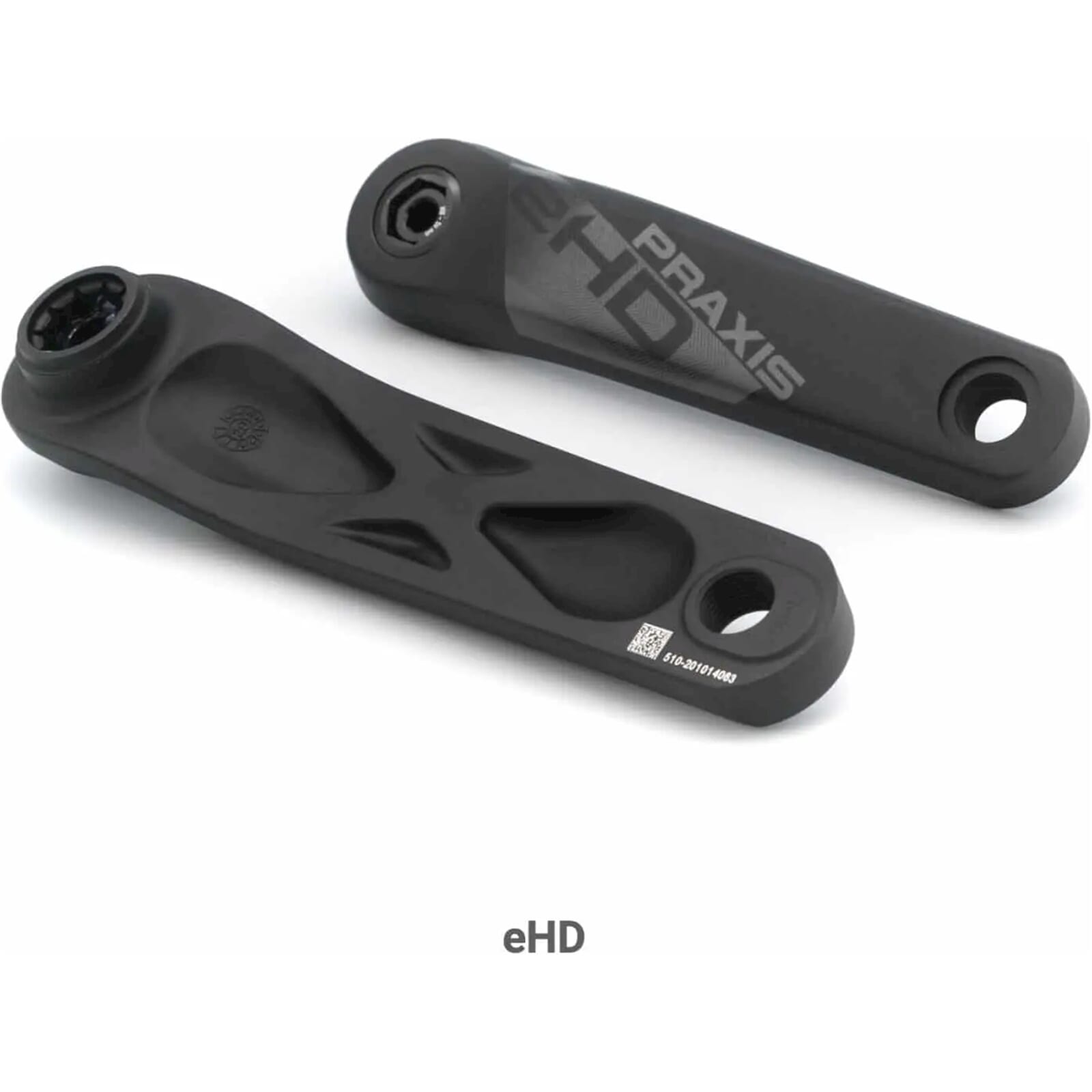 Praxis E-bike crankstel alloy HD isis/spline 165mm