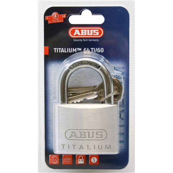 Abus hangslot Titalium 60mm krt - Image 2