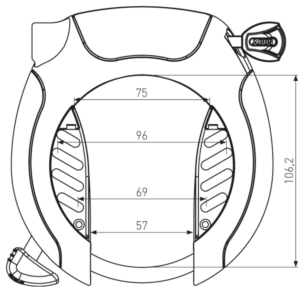 Abus ringslot Pro Shield XPlus 5955 ART 2 - Image 2