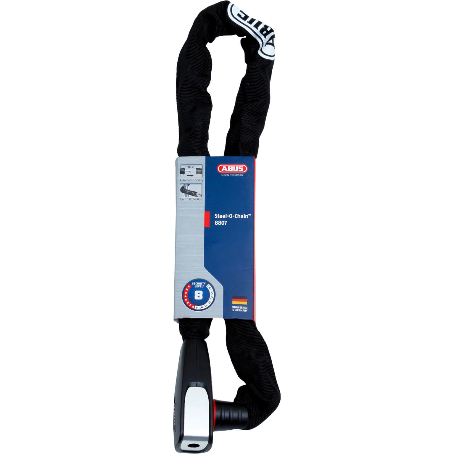 Abus kettingslot Steel-O-Chain 8807K/85 black - Image 3
