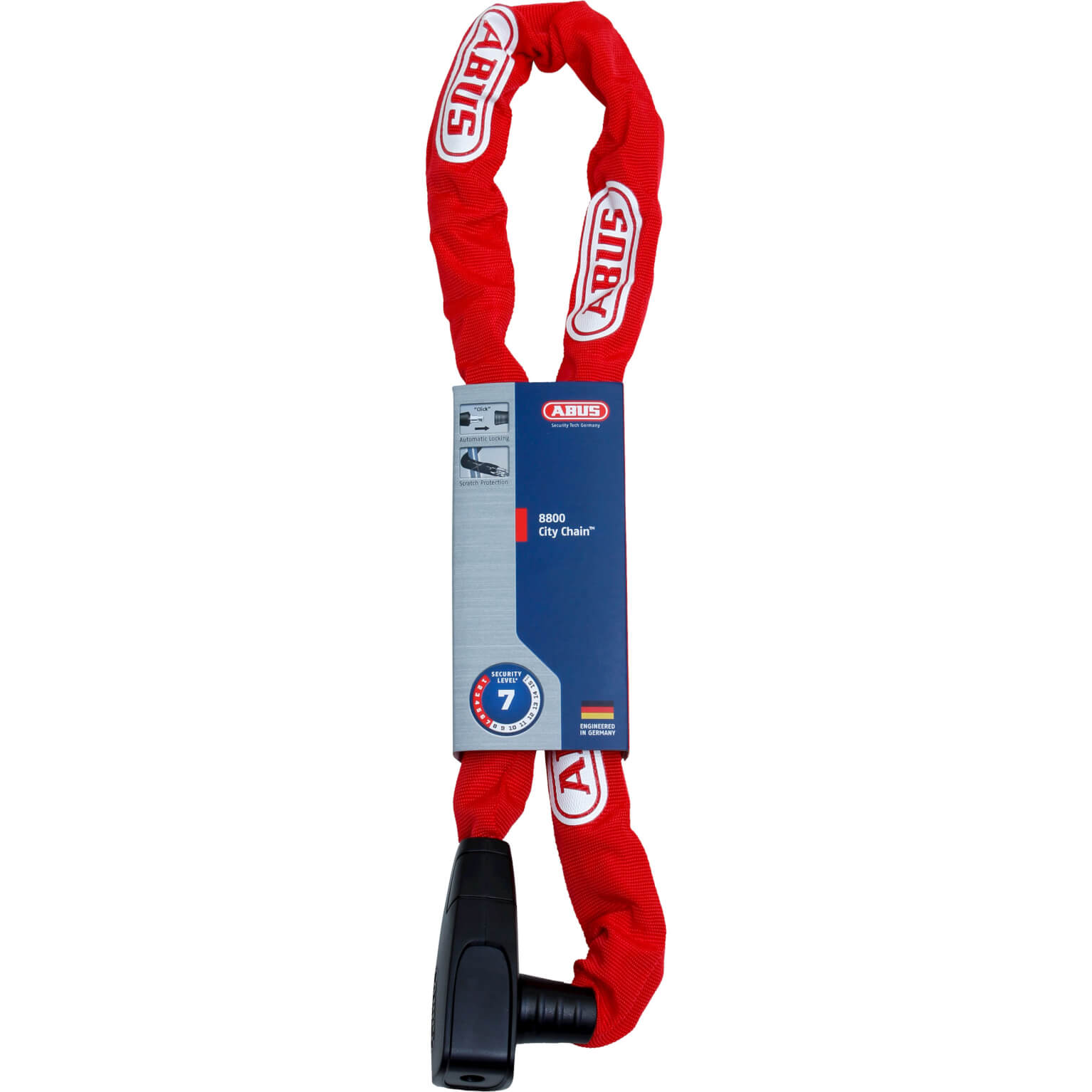 Abus kettingslot CityChain 8800/120 2.0 red - Image 3