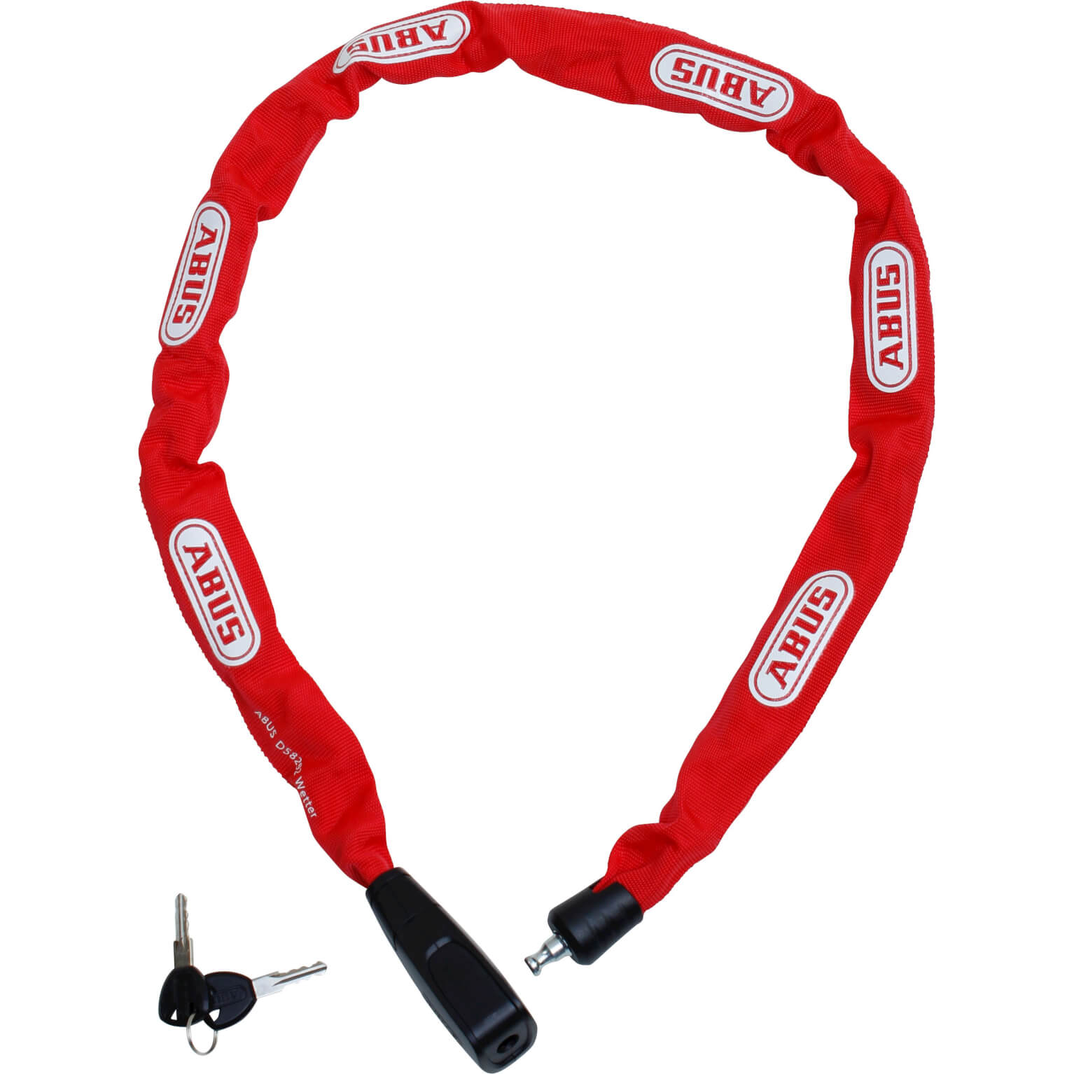 Abus kettingslot CityChain 6800/110 2.0 red - Image 2