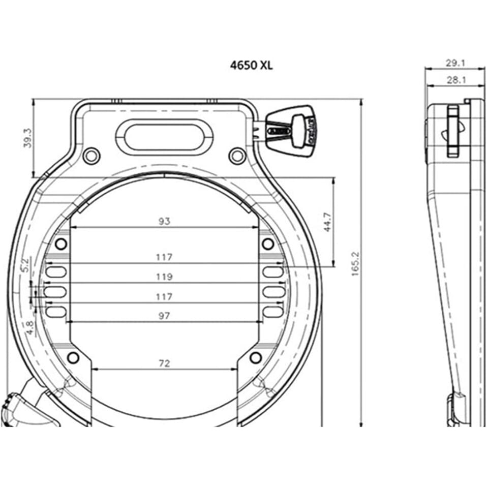 Abus ringslot Amparo 4650XL ART 2 - Image 2