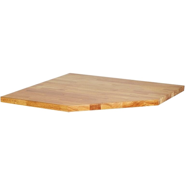 SP-Tools houten werkblad voor hoekkast 864,5x864,5x36mm