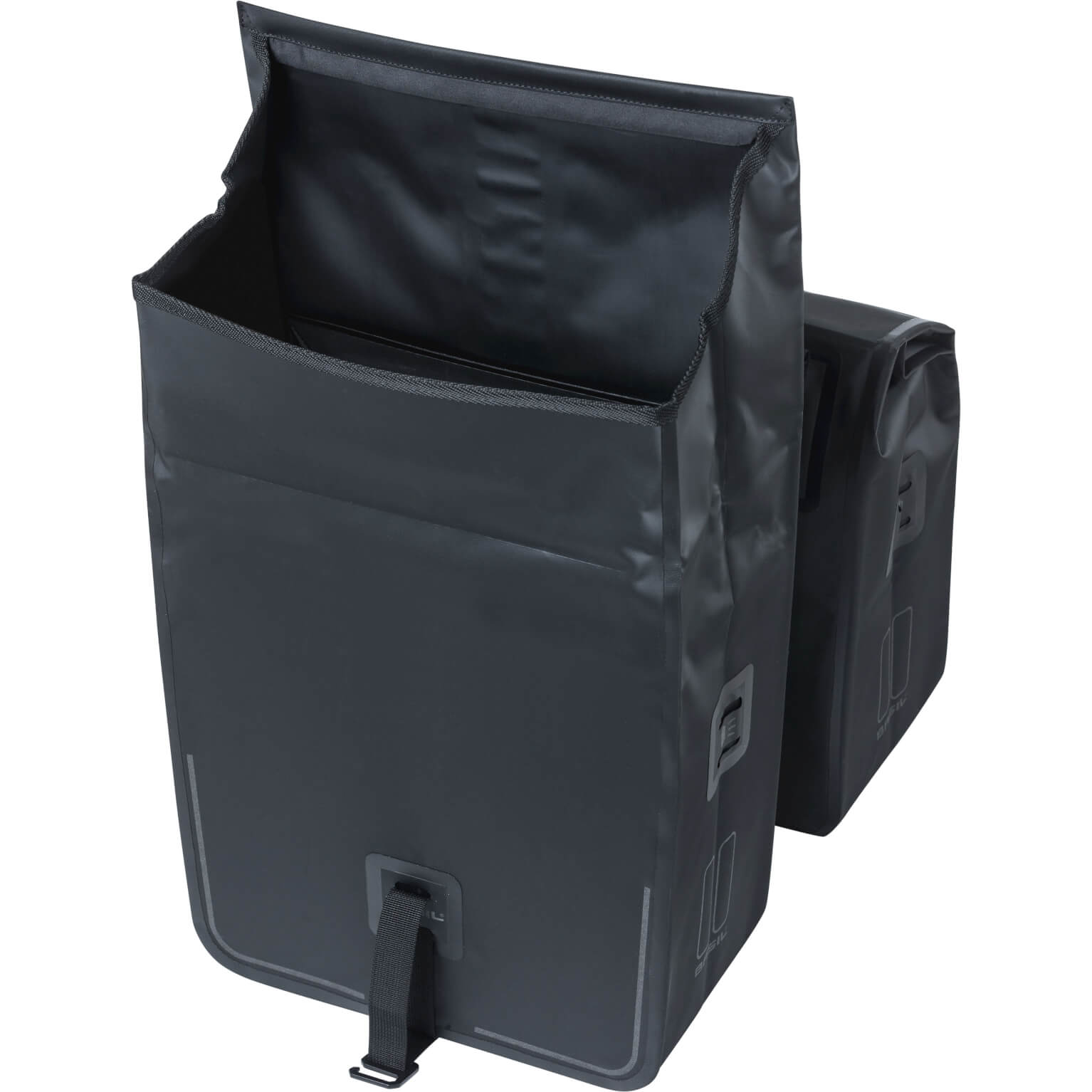 Basil fietstas dubbel Urban dry black 50L - Image 3