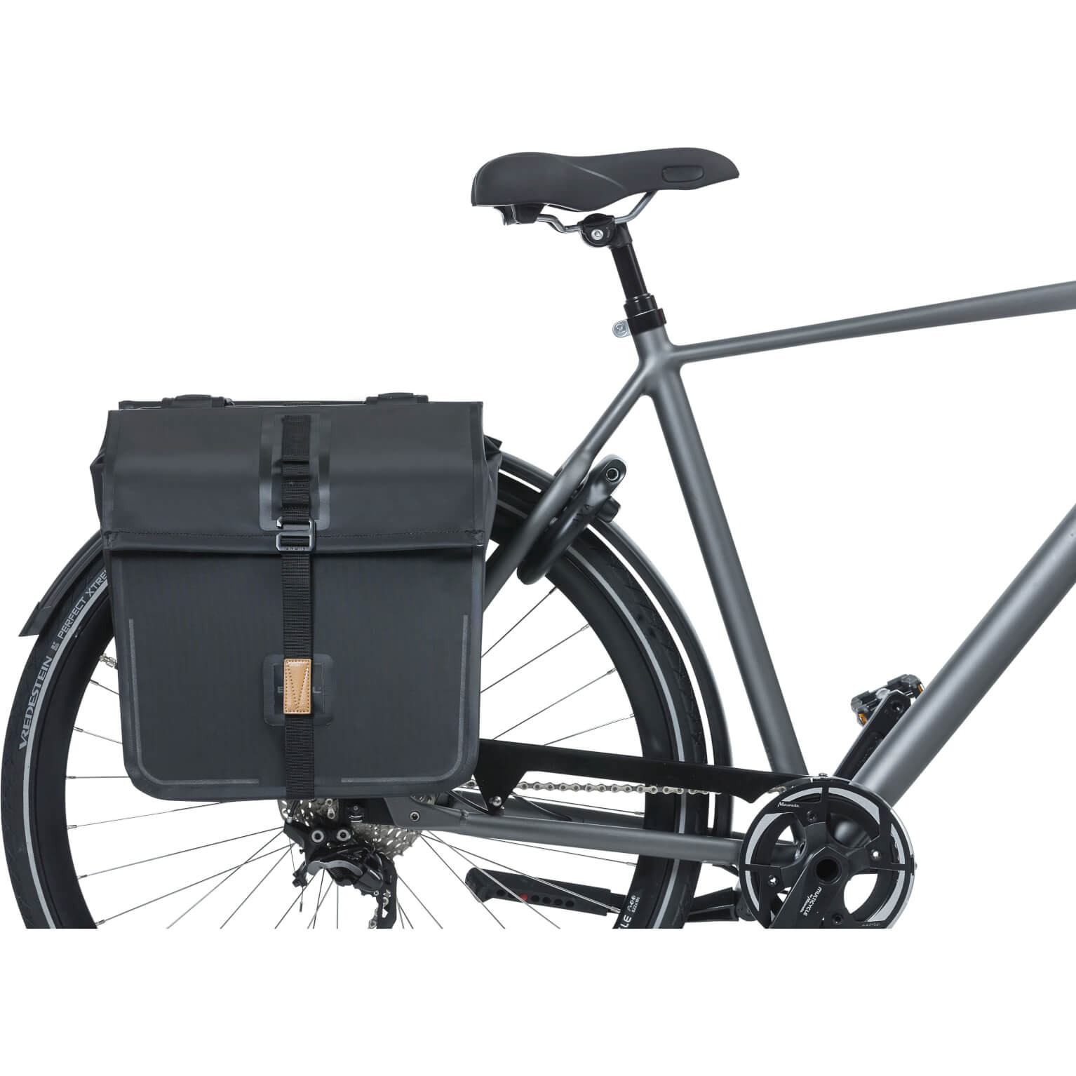 Basil fietstas dubbel Urban dry black 50L - Image 5