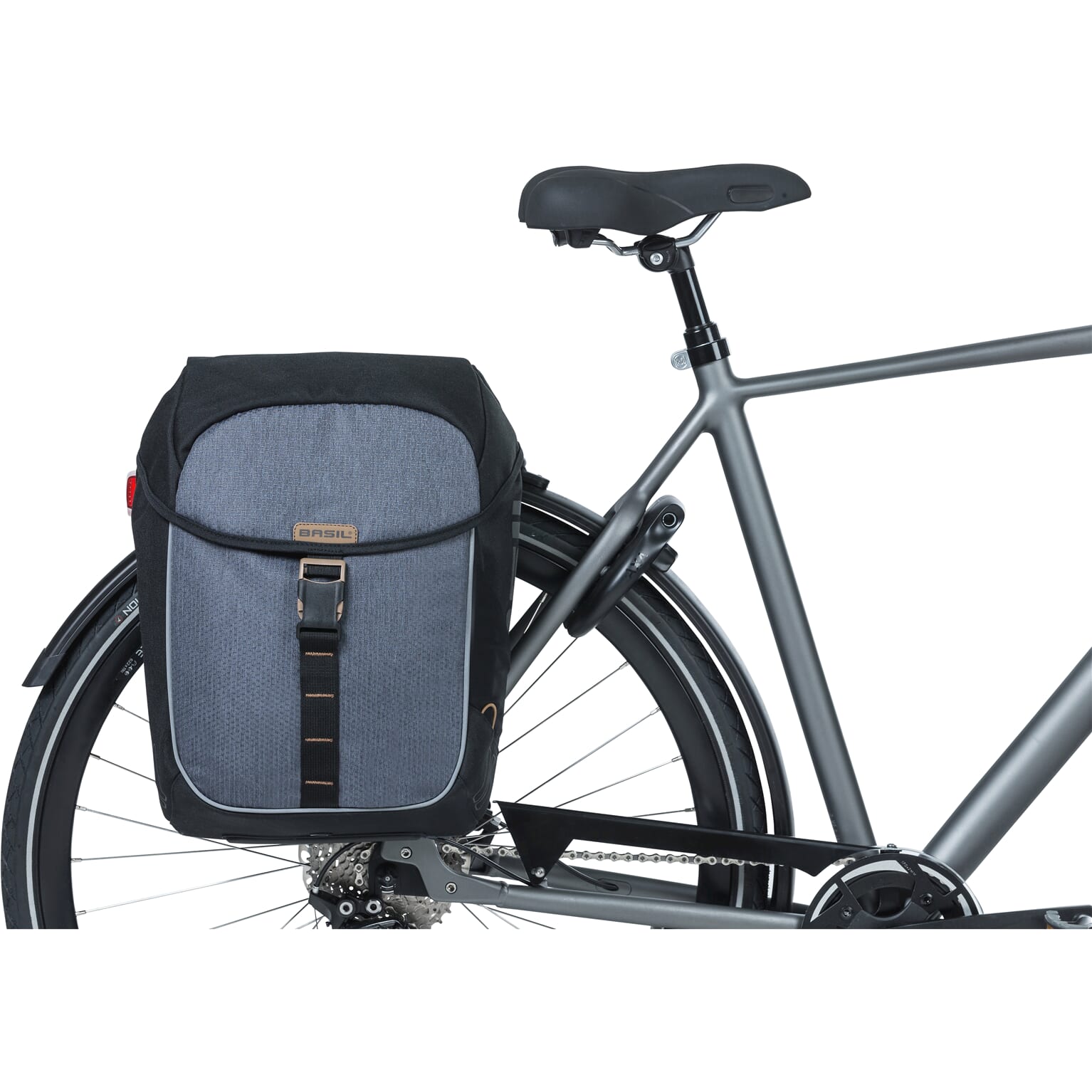 Basil fietstas dubbel Miles black 32L - Image 7