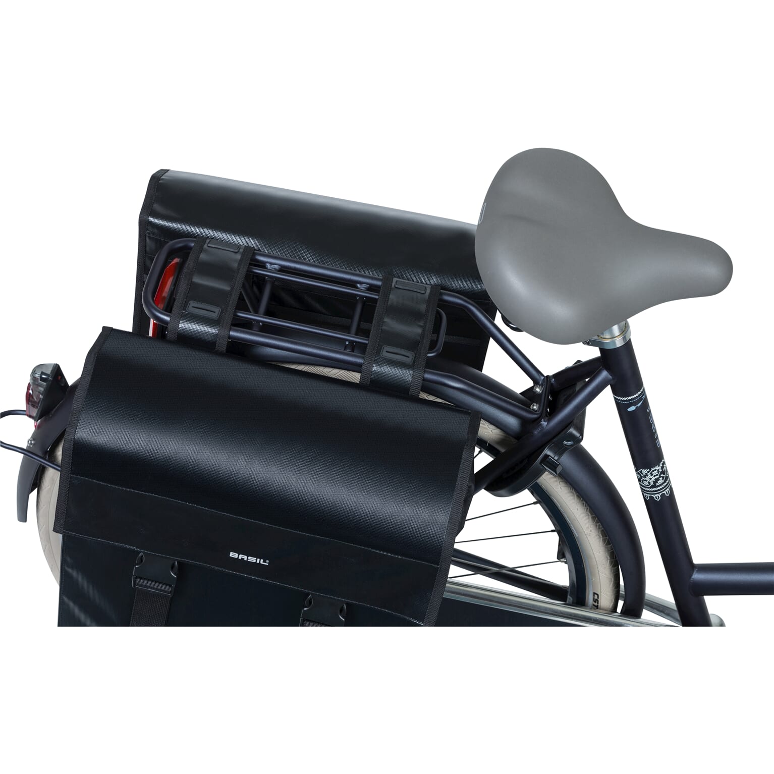 Basil fietstas dubbel Urban load zwart 48-53L - Image 8