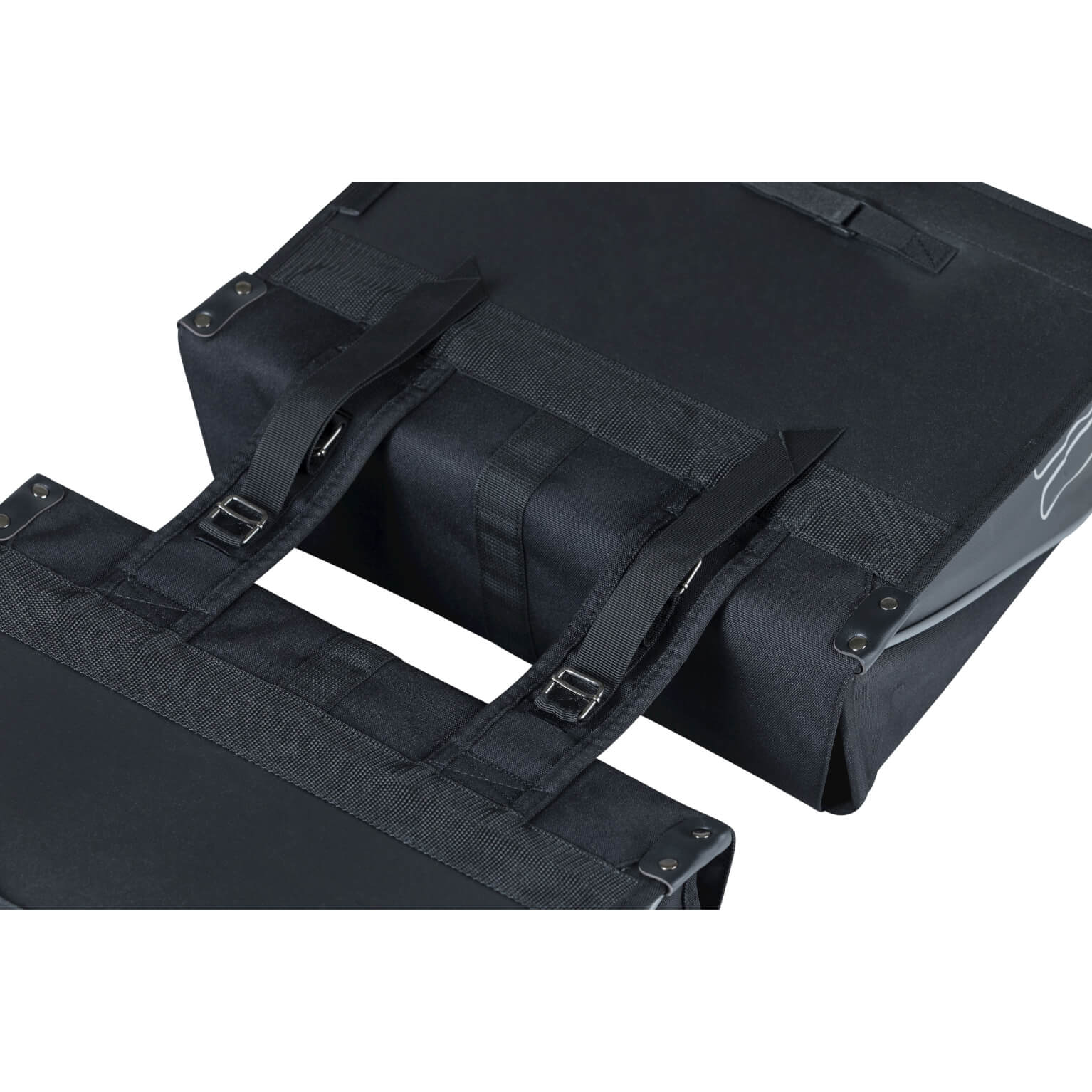 Basil fietstas dubbel Forte black black 35L - Image 2