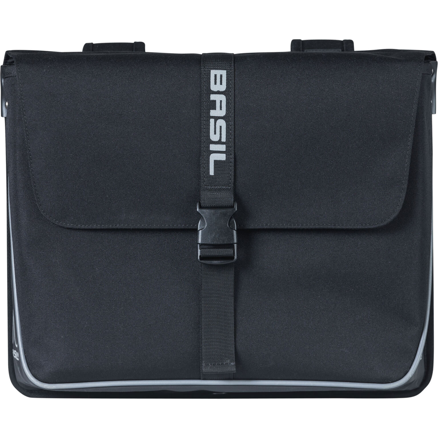 Basil fietstas dubbel Forte black black 35L - Image 3