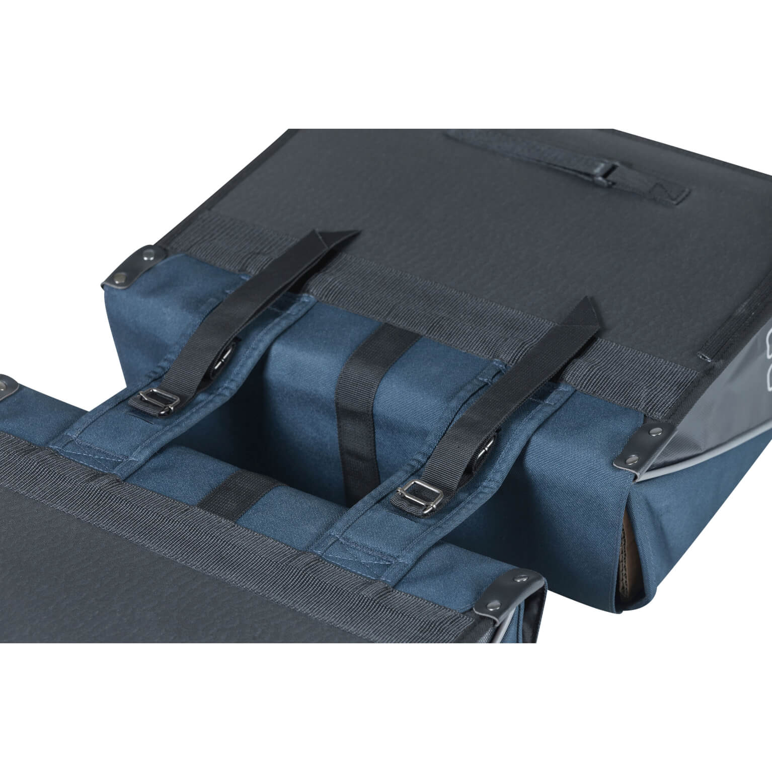 Basil fietstas dubbel Forte blue black 35L - Image 3