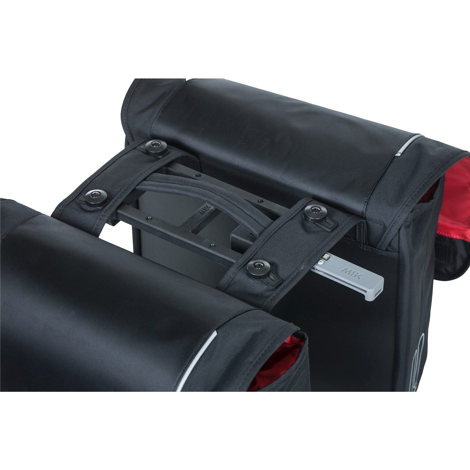 Basil fietstas dubbel Sport Design black MIK 32L - Image 3
