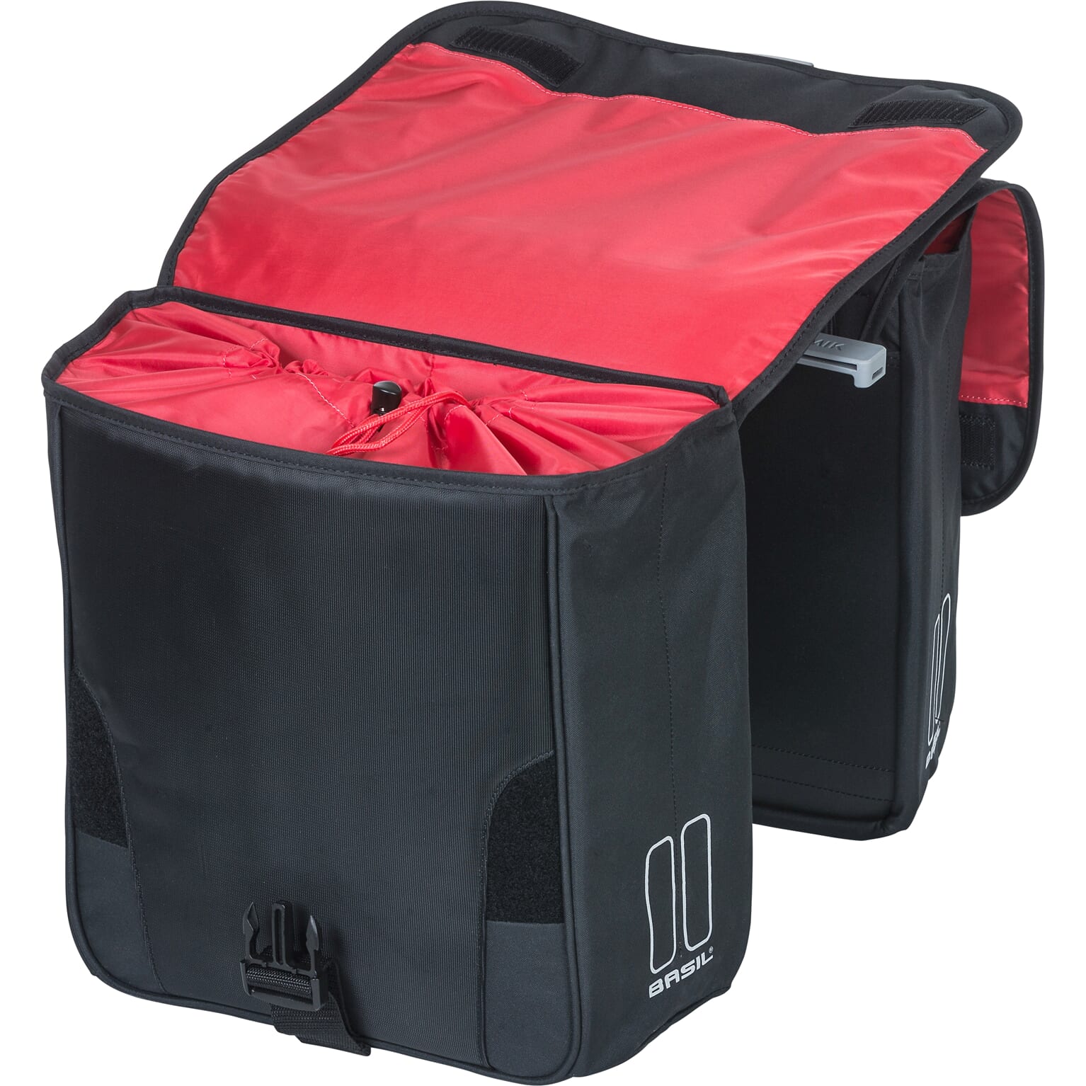 Basil fietstas dubbel Sport Design black MIK 32L - Image 4
