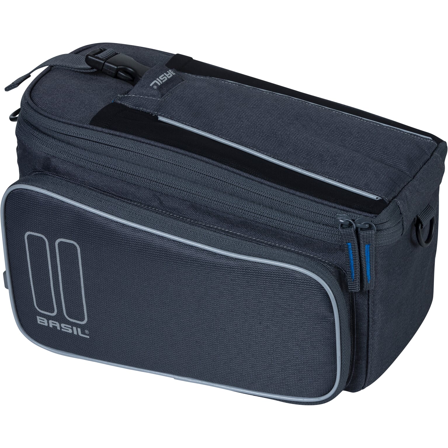 Basil dragertas Sport design trunkbag graphite MIK - Image 2