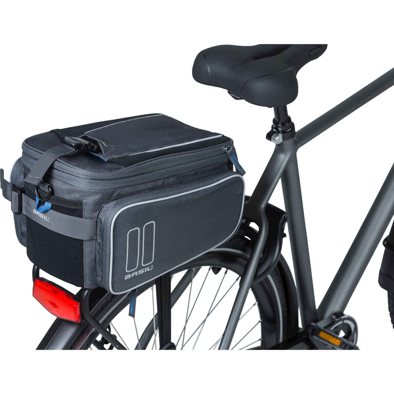 Basil dragertas Sport design trunkbag graphite MIK - Image 8