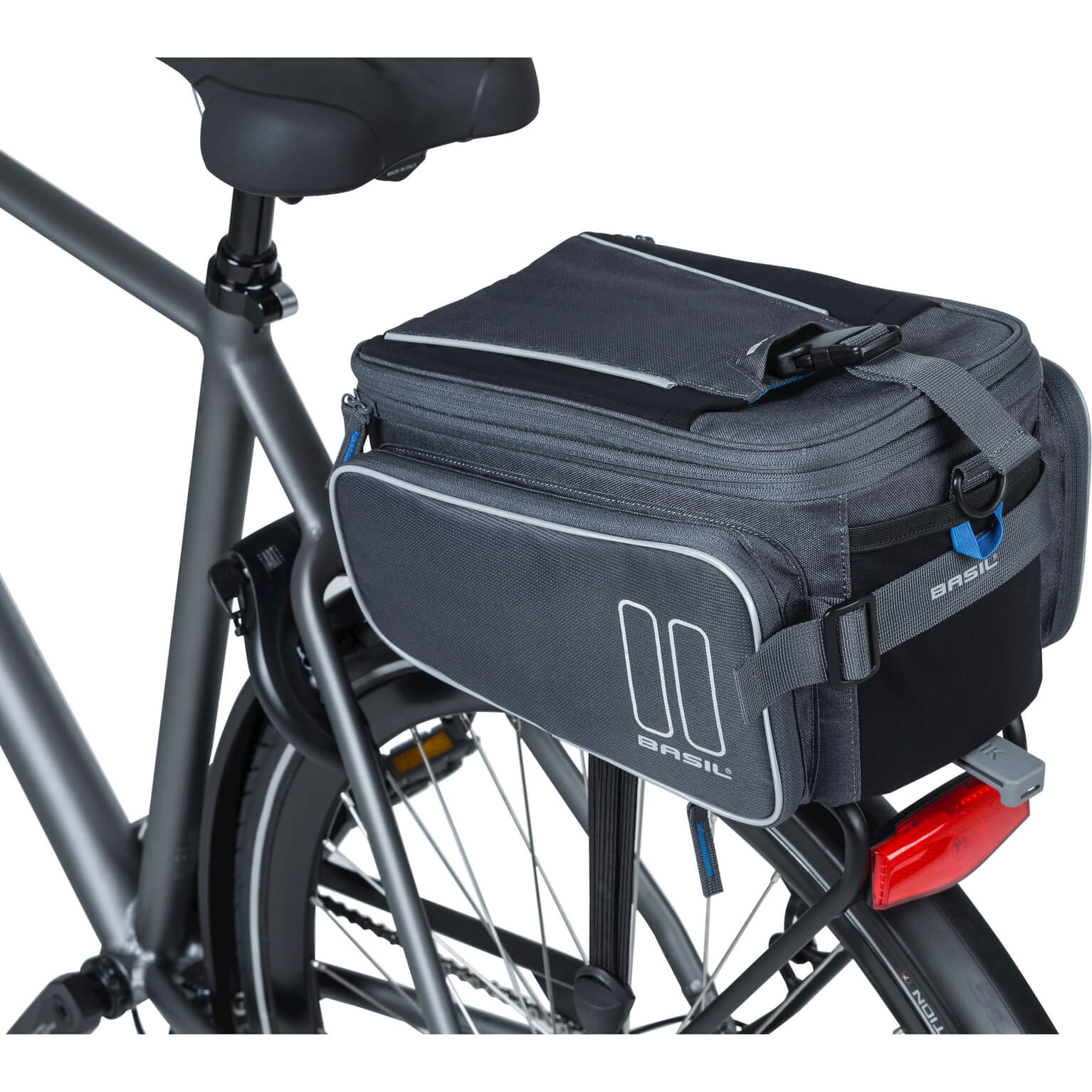 Basil dragertas Sport design trunkbag graphite MIK - Image 9