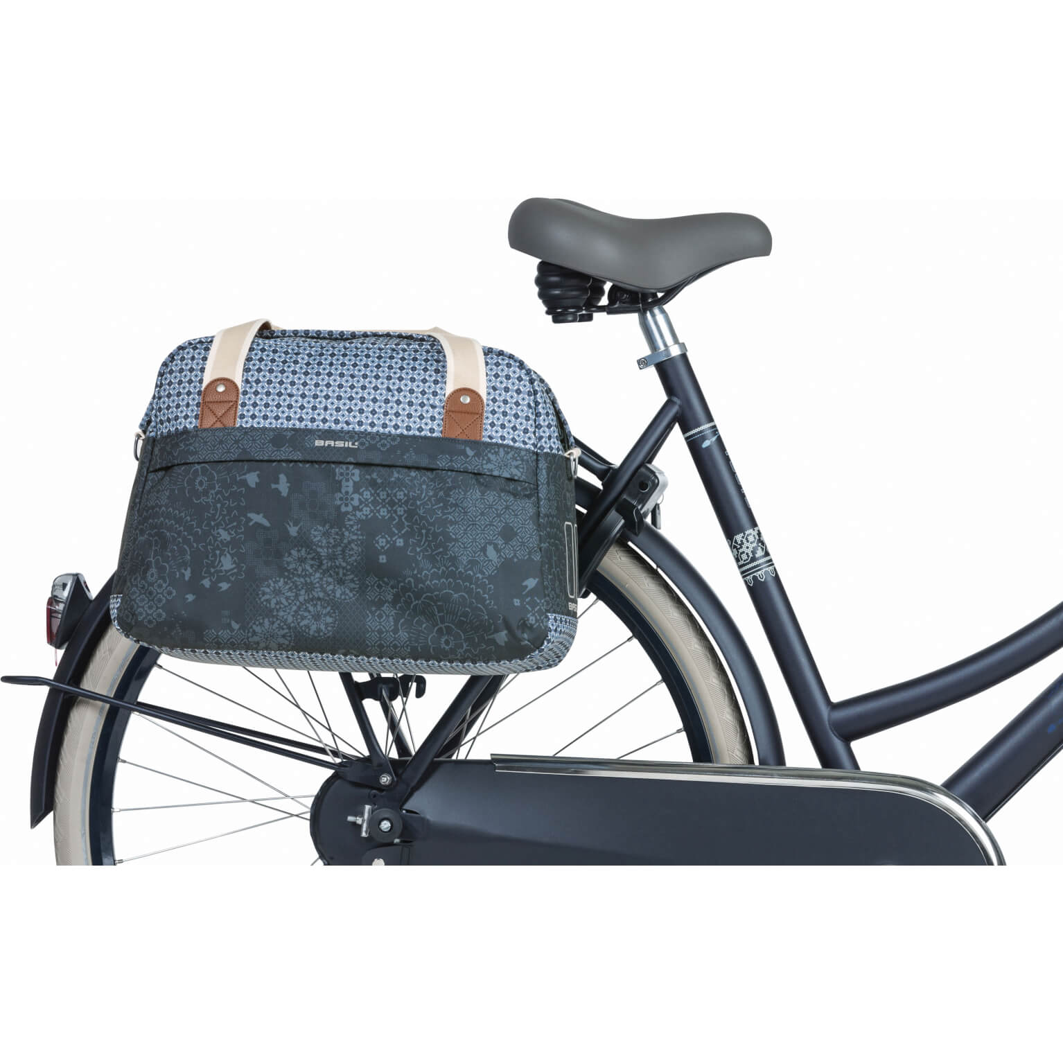 Basil schoudertas Boheme indigo blue 18L - Image 7