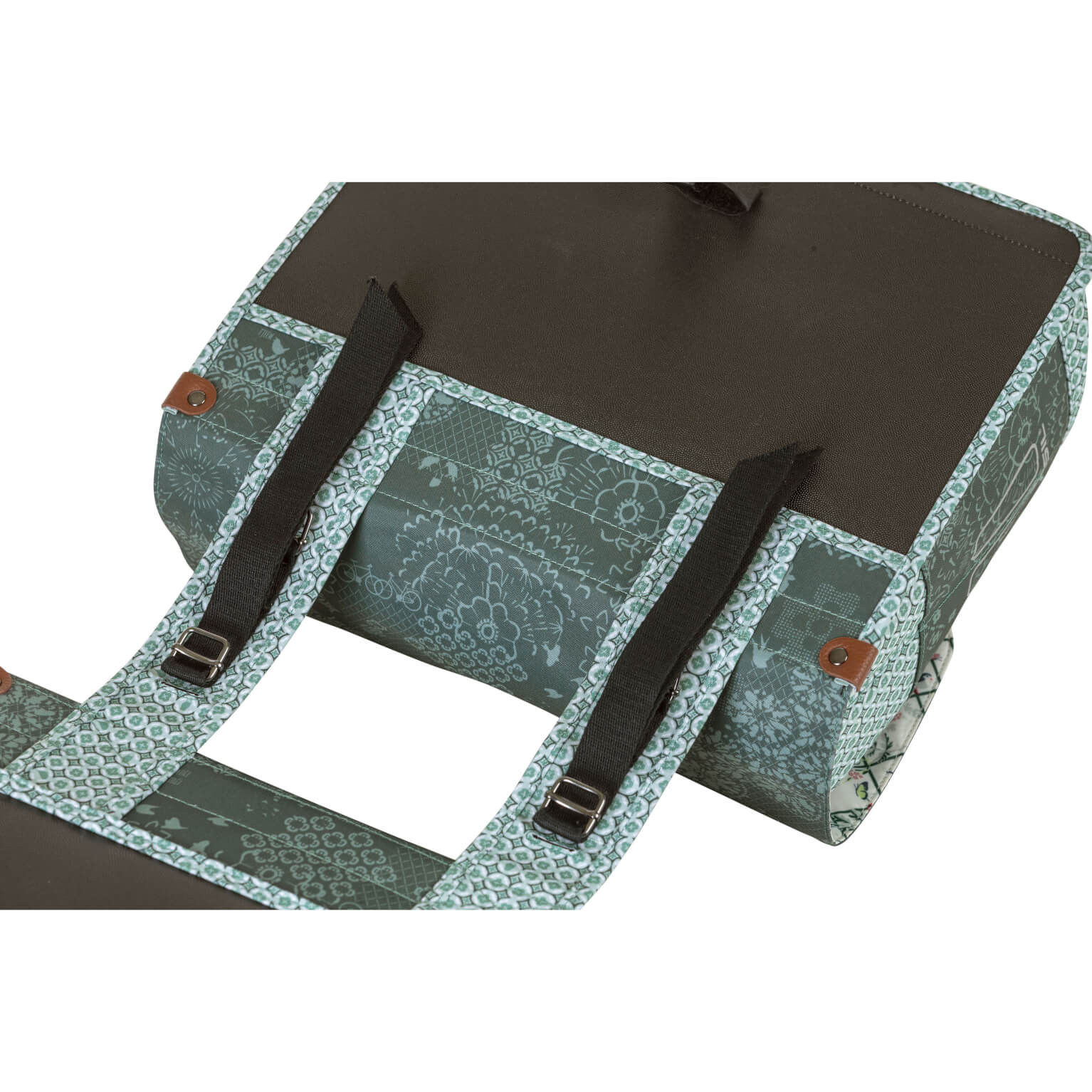 Basil fietstas dubbel Boheme forest green 35L - Image 4