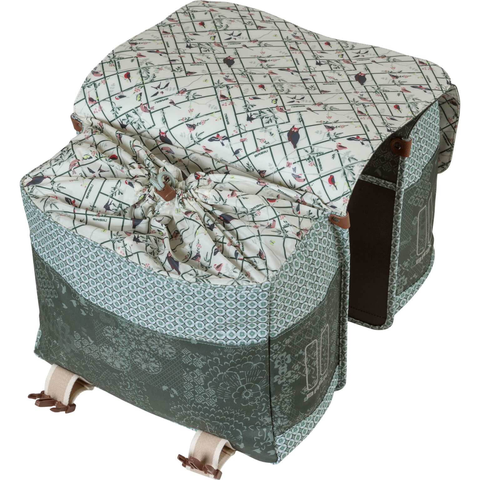 Basil fietstas dubbel Boheme forest green 35L - Image 5