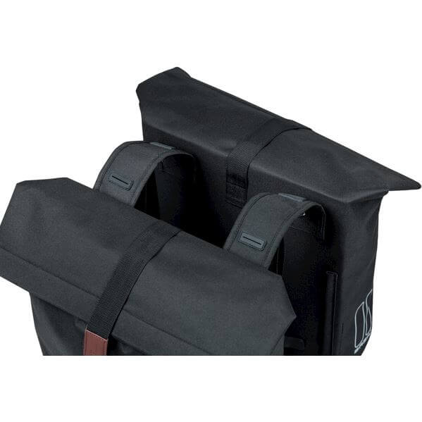 Basil fietstas dubbel City zwart 28-32L - Image 2