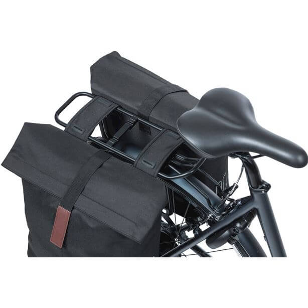 Basil fietstas dubbel City zwart 28-32L - Image 7