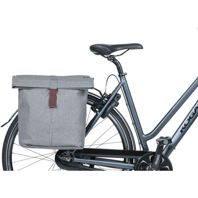 Basil fietstas dubbel City grey melee 28-32L - Image 6