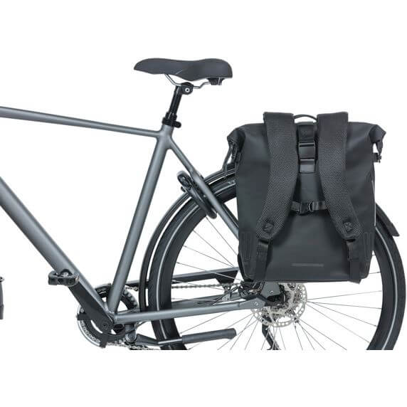 Basil rugtas SoHo Nordlight night zwart 17L - Image 7