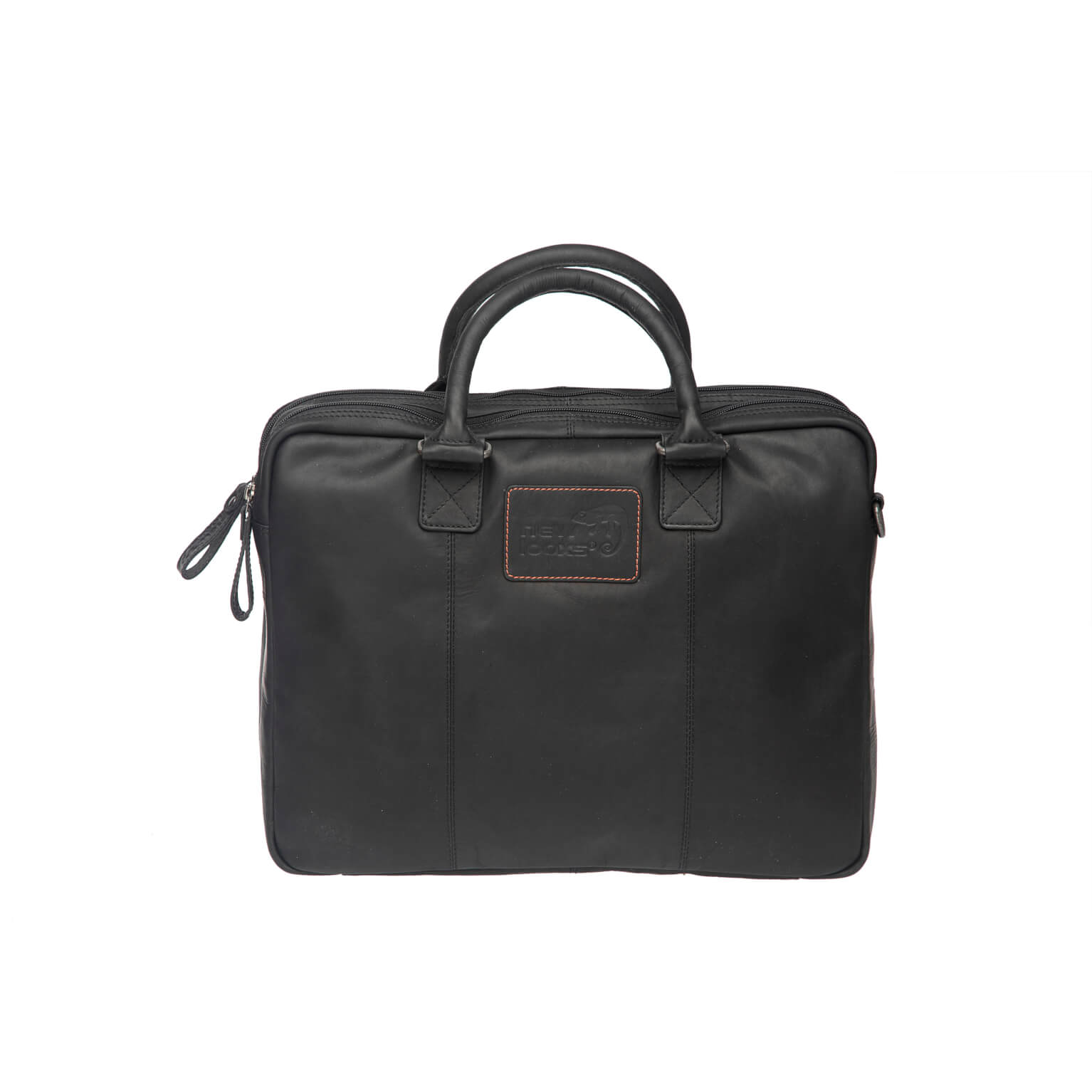 New Looxs schoudertas Santos leer zwart 13,5L - Image 3