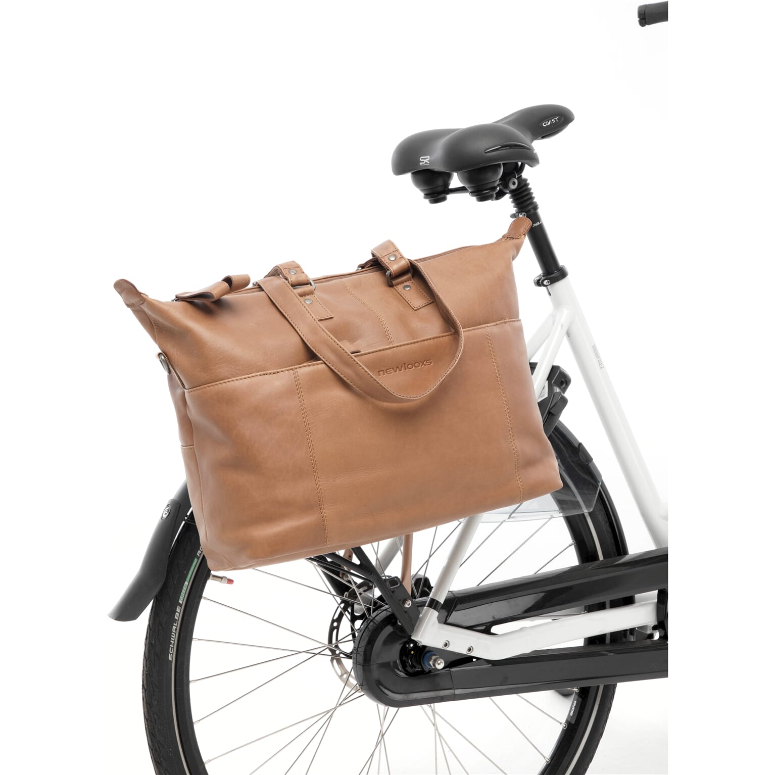New Looxs laptoptas leer Verla cognac 21 liter - Image 6