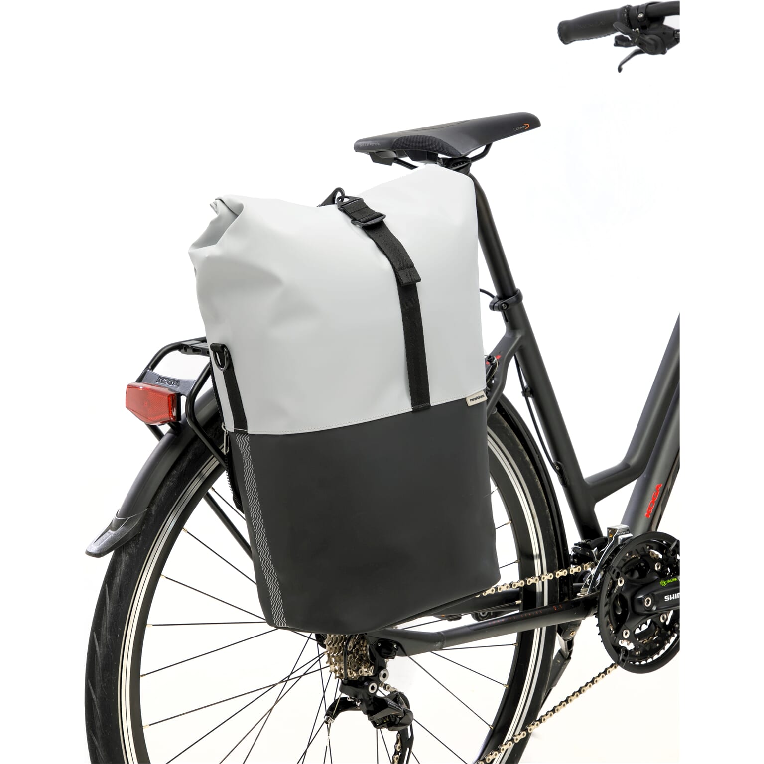 New Looxs fietstas enkel Nyborg light grey/black 17L - Image 7