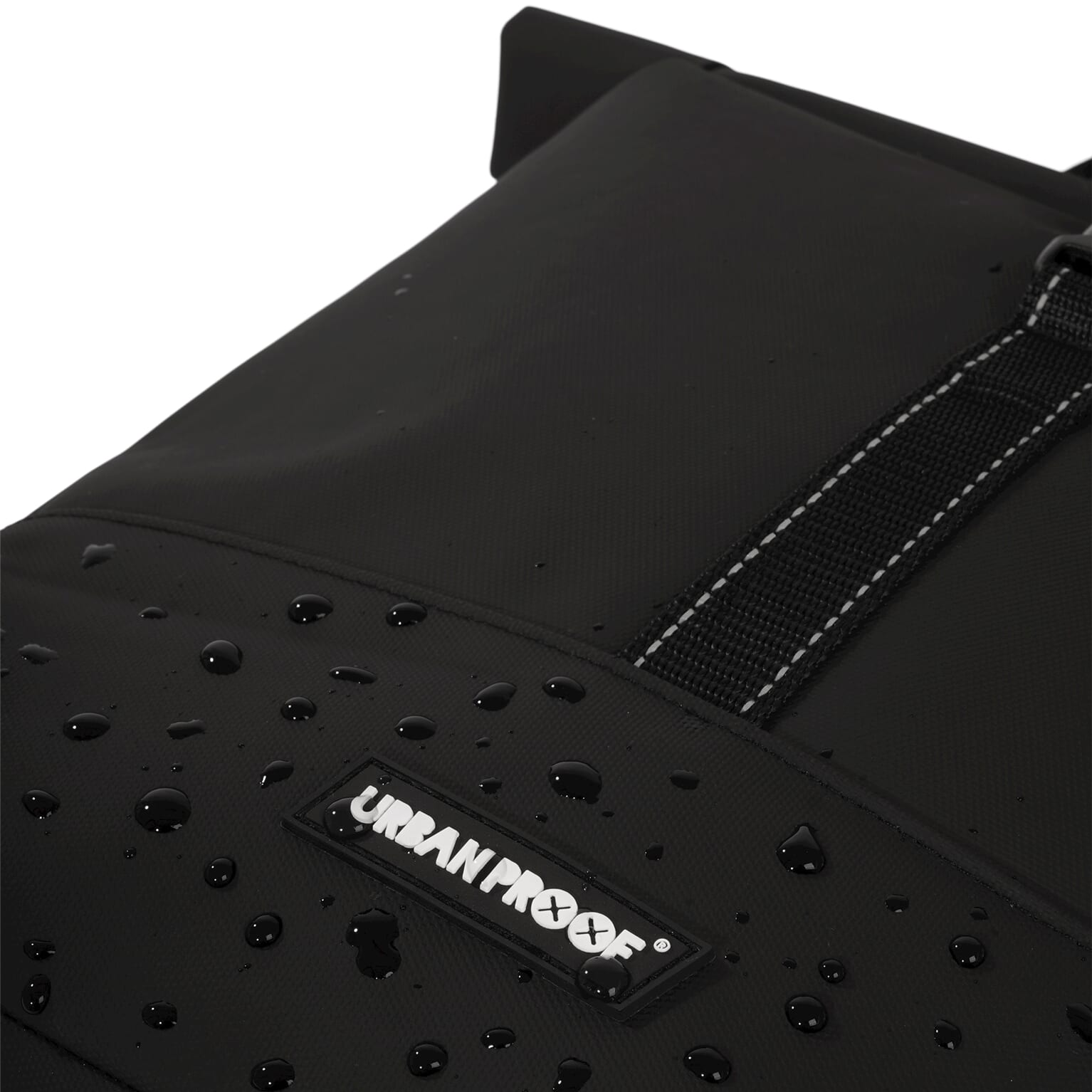 Urban Proof double rolltop bag 38L recycled zwart - Image 7
