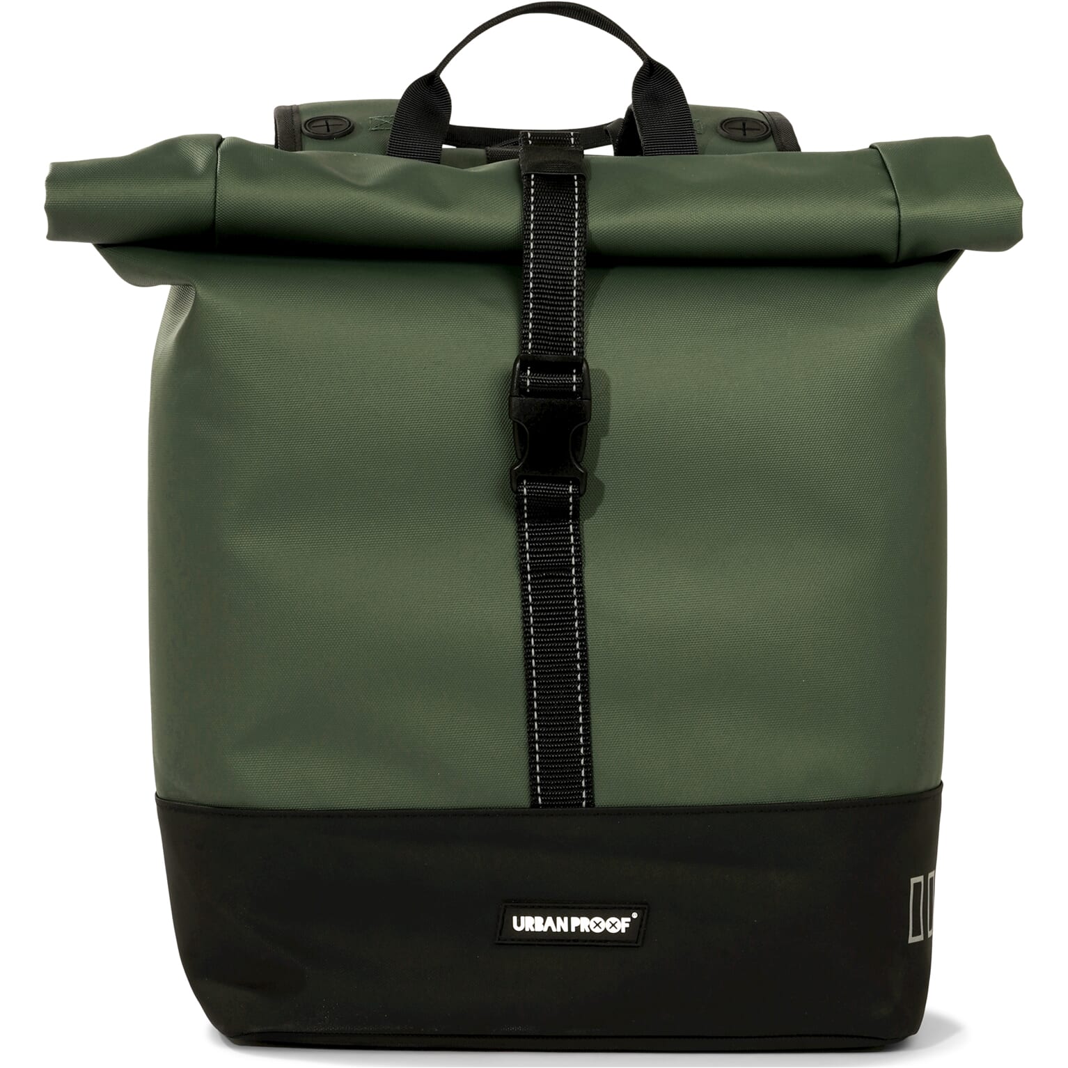 Urban Proof double rolltop bag 38L recycled groen - Image 2