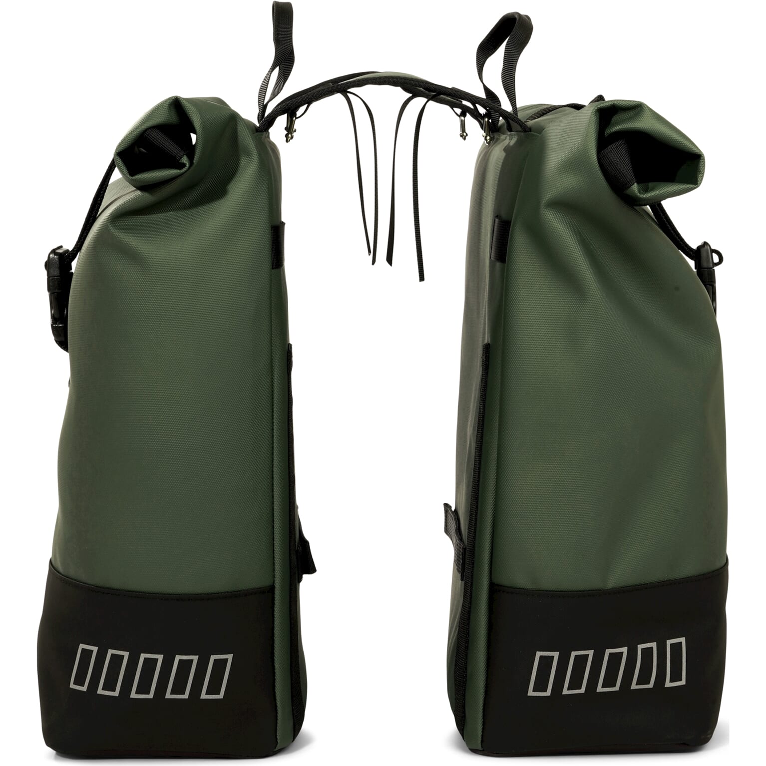 Urban Proof double rolltop bag 38L recycled groen - Image 4