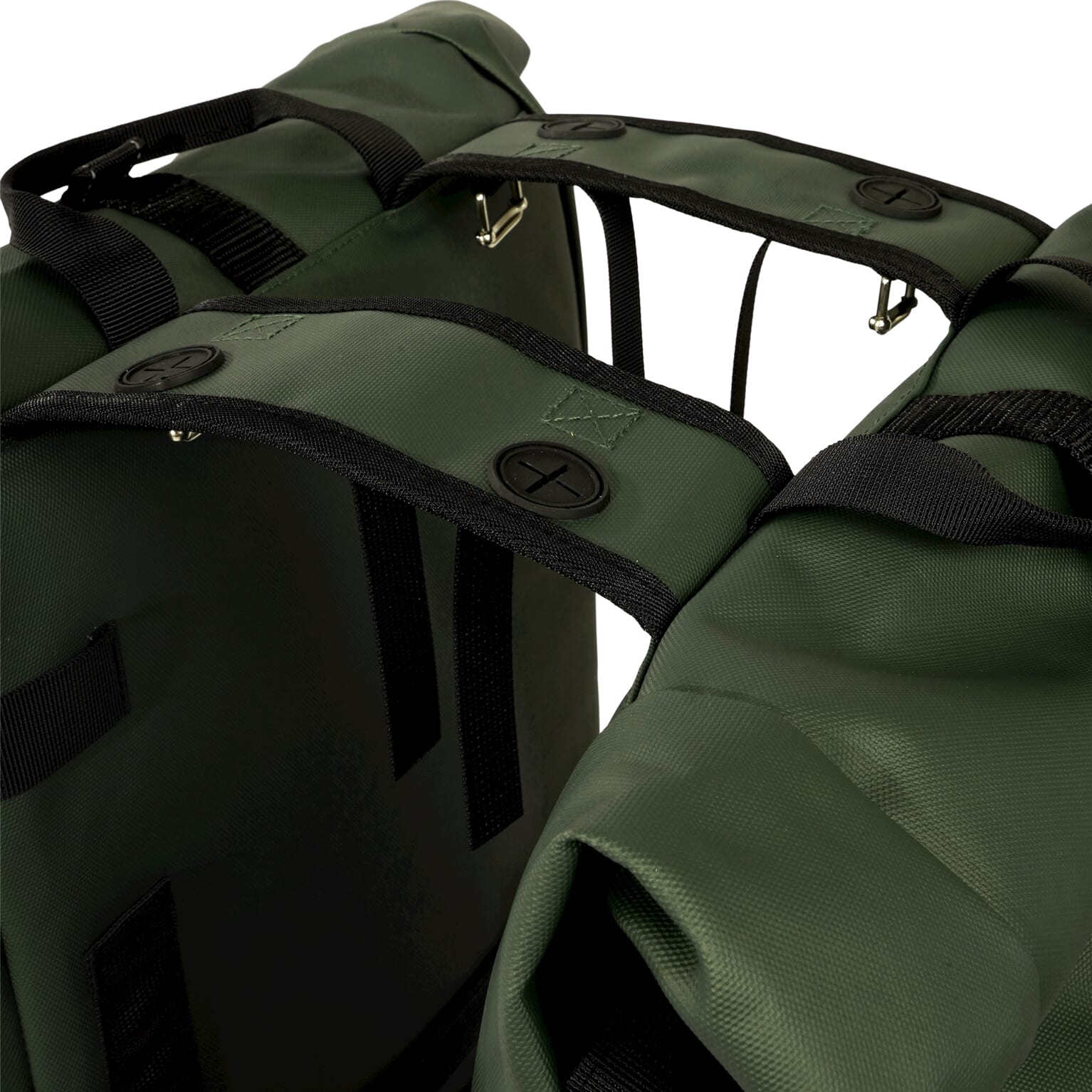 Urban Proof double rolltop bag 38L recycled groen - Image 5