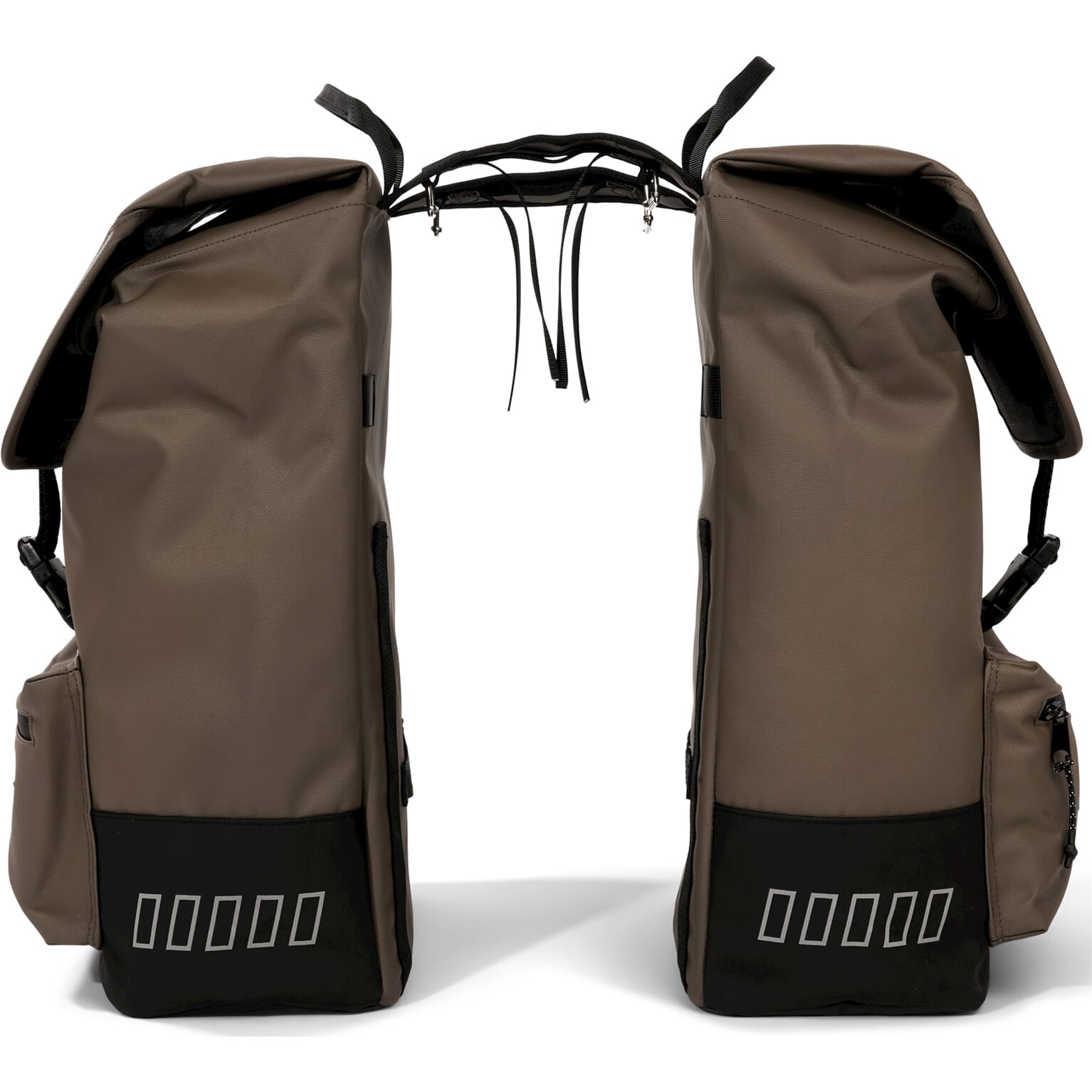 Urban Proof double cargo bag 38L recycled bruin - Image 4