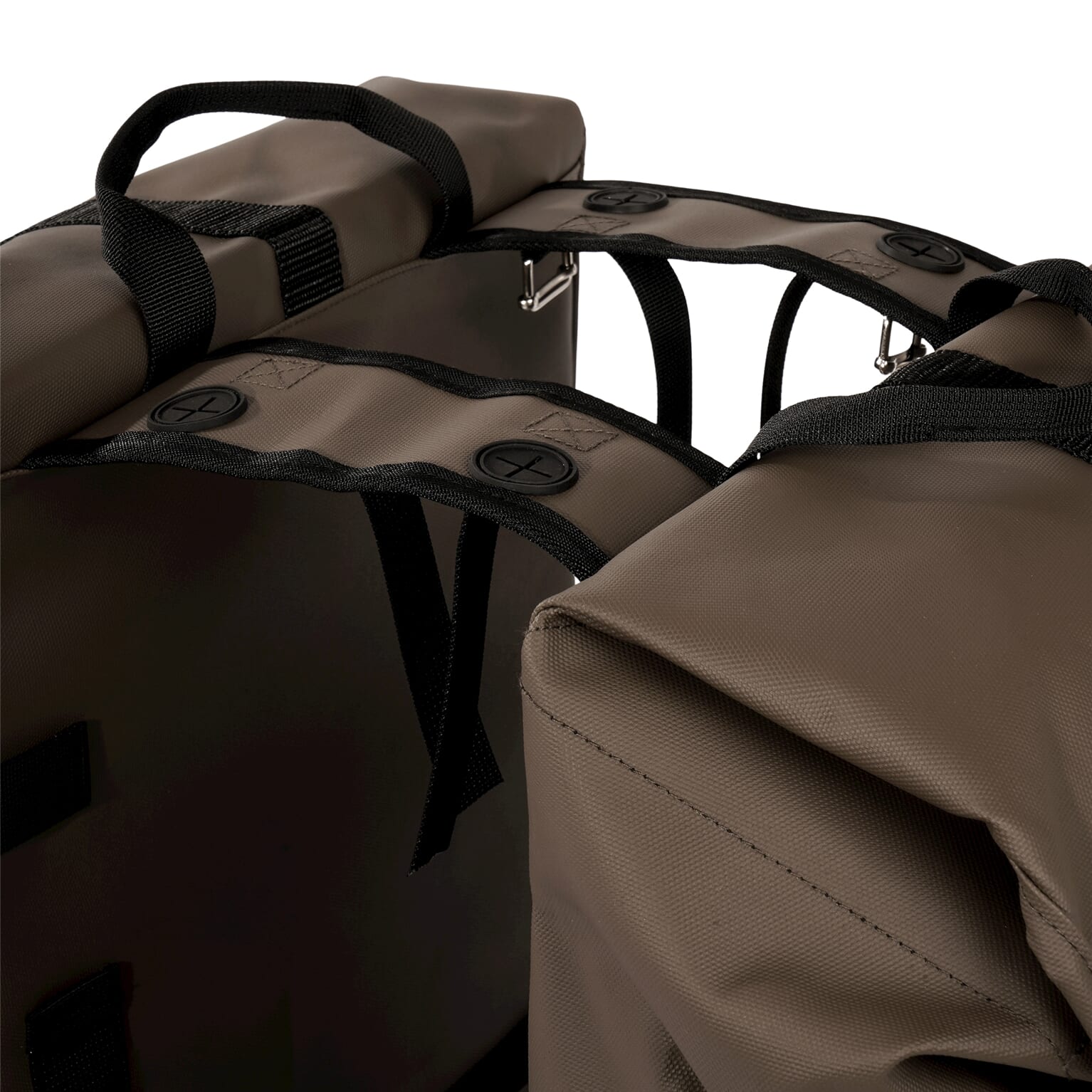 Urban Proof double cargo bag 38L recycled bruin - Image 5