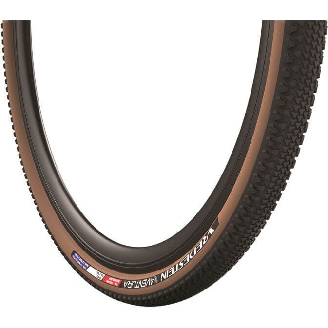 Vredestein buitenband Aventura TLR 700 x 44C zwart/transparant